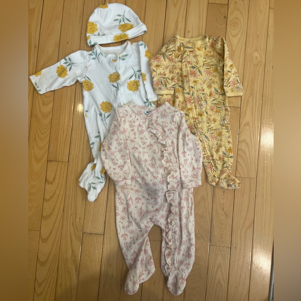 Baby Pajama Footie Set 3M